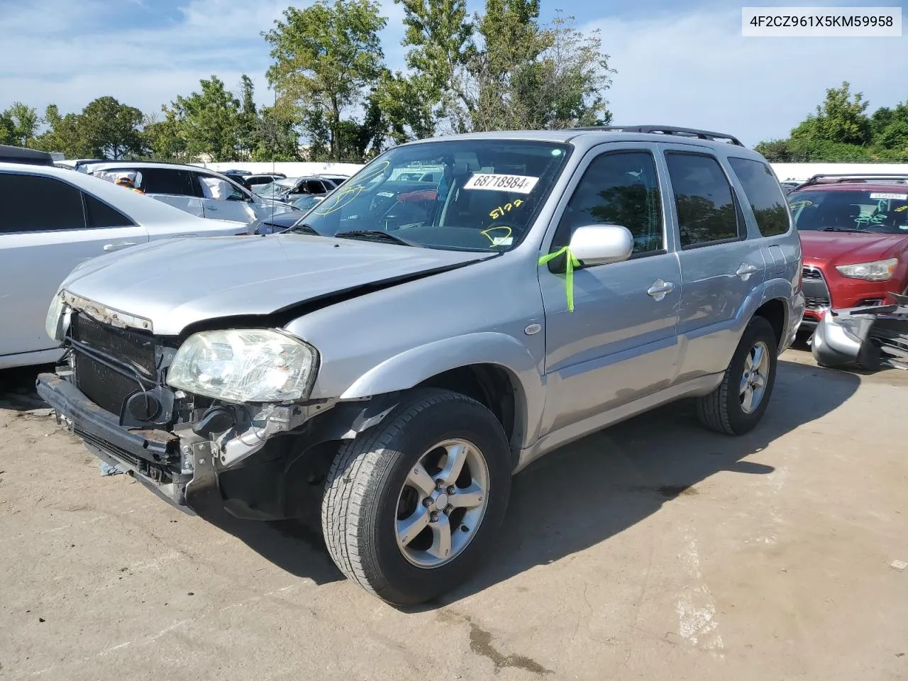 2005 Mazda Tribute S VIN: 4F2CZ961X5KM59958 Lot: 68718984