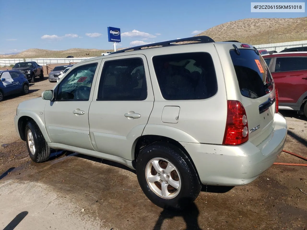 2005 Mazda Tribute S VIN: 4F2CZ06155KM51018 Lot: 70663524