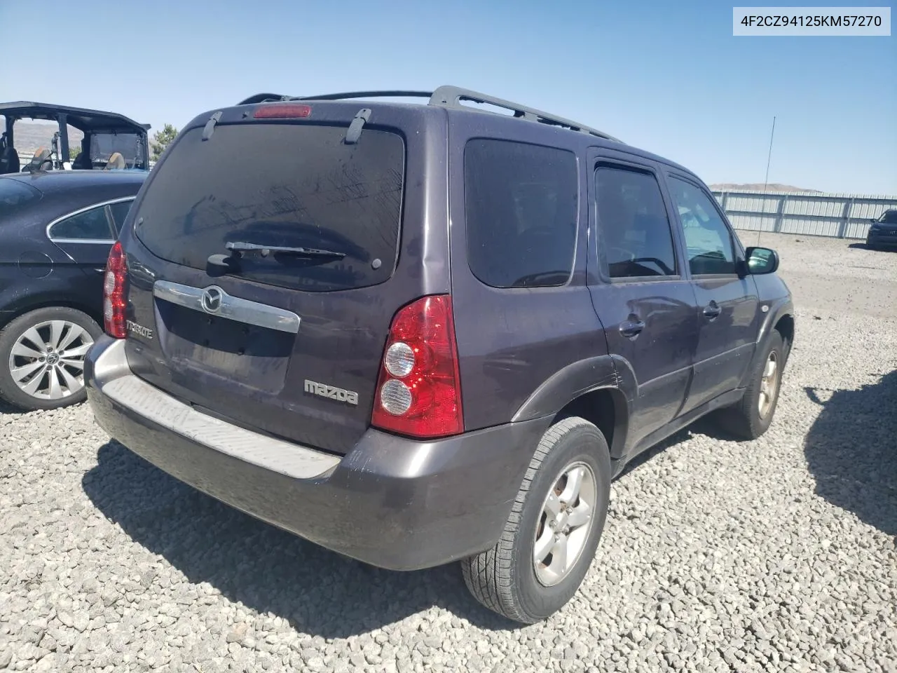 2005 Mazda Tribute S VIN: 4F2CZ94125KM57270 Lot: 71222484