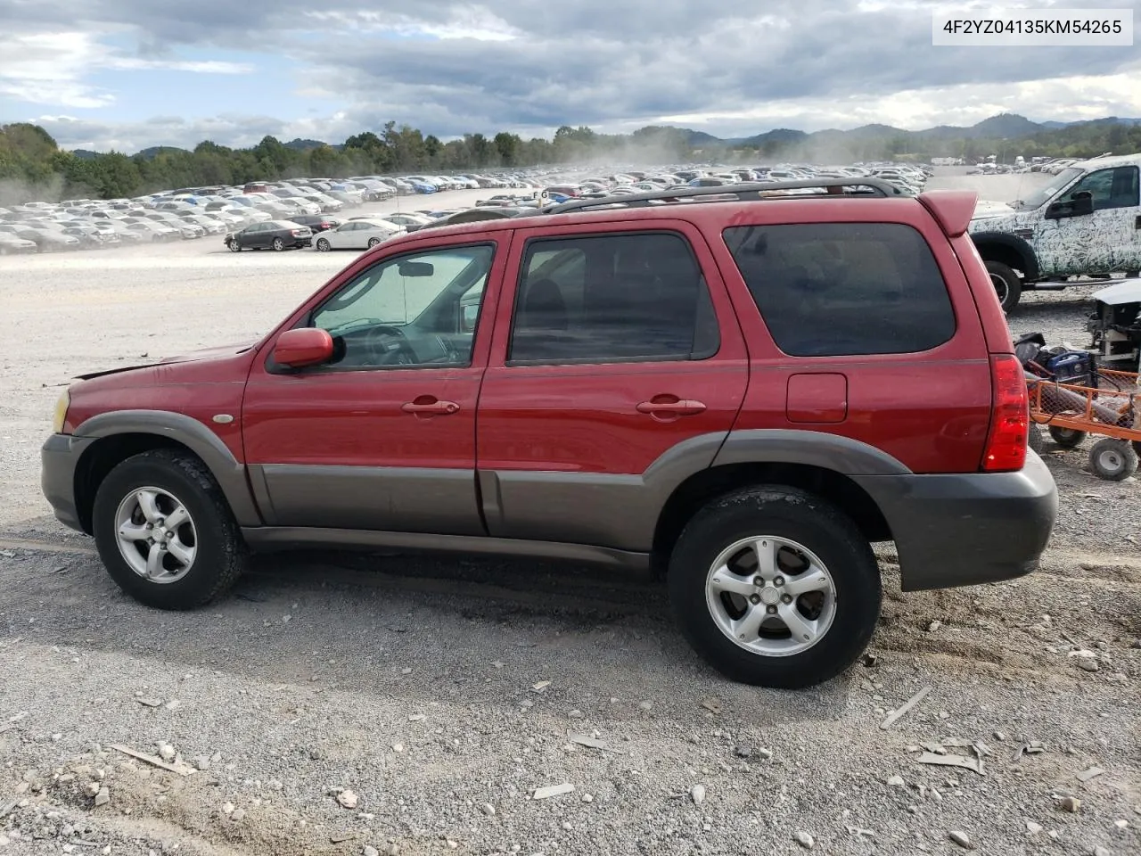 4F2YZ04135KM54265 2005 Mazda Tribute S