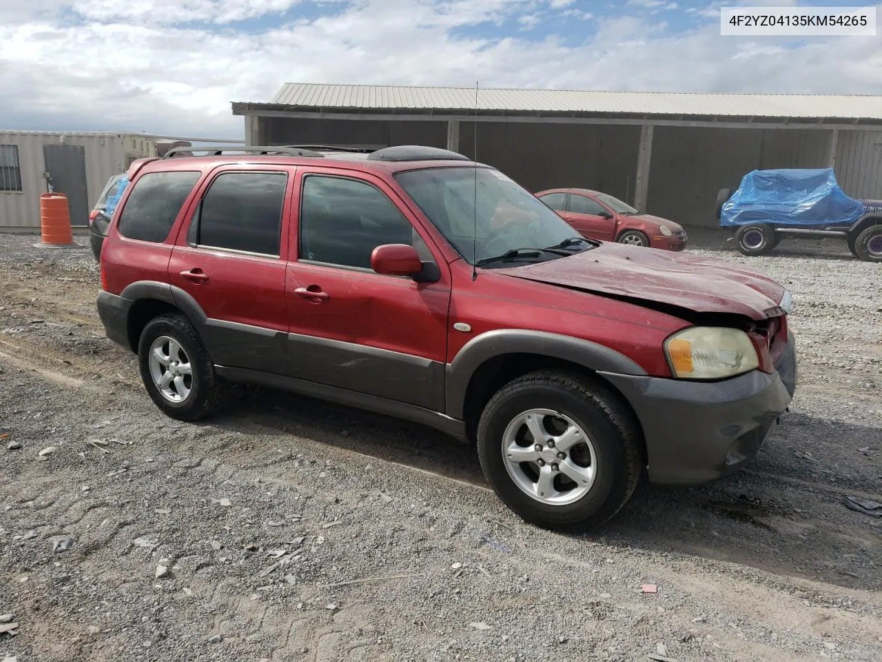 4F2YZ04135KM54265 2005 Mazda Tribute S