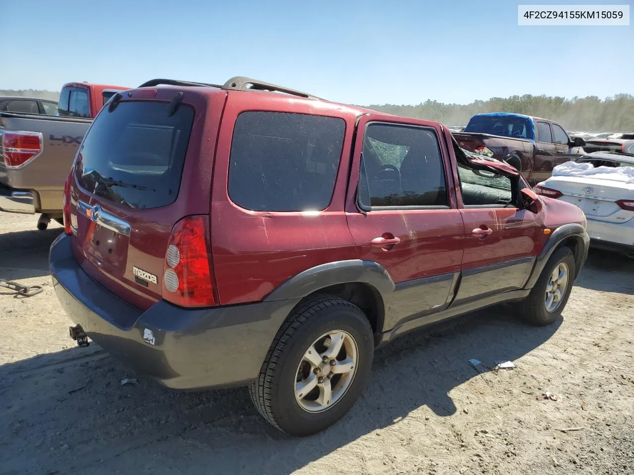 2005 Mazda Tribute S VIN: 4F2CZ94155KM15059 Lot: 74203424