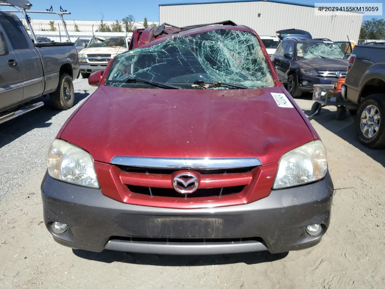 2005 Mazda Tribute S VIN: 4F2CZ94155KM15059 Lot: 74203424