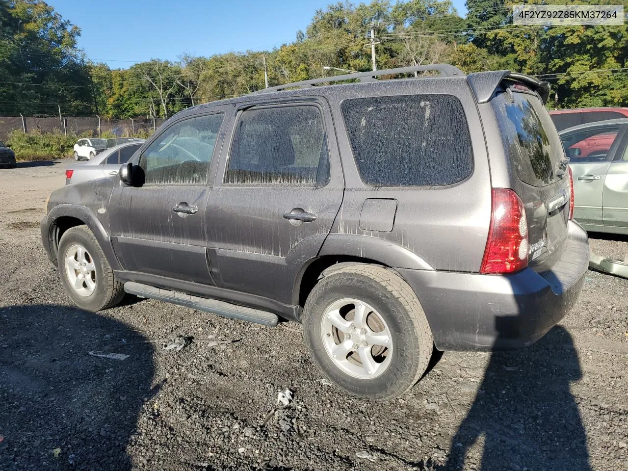 2005 Mazda Tribute I VIN: 4F2YZ92Z85KM37264 Lot: 74504384