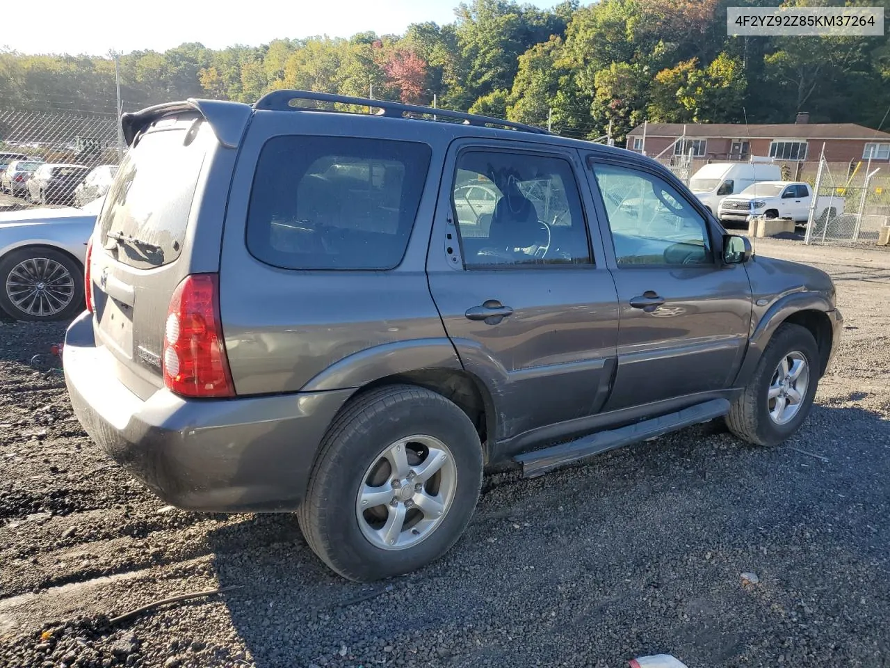 2005 Mazda Tribute I VIN: 4F2YZ92Z85KM37264 Lot: 74504384