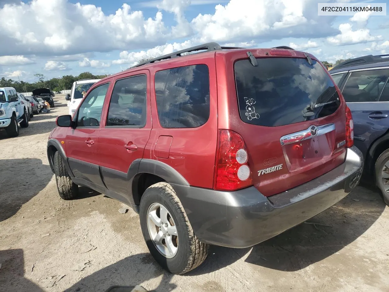 2005 Mazda Tribute S VIN: 4F2CZ04115KM04488 Lot: 75033264