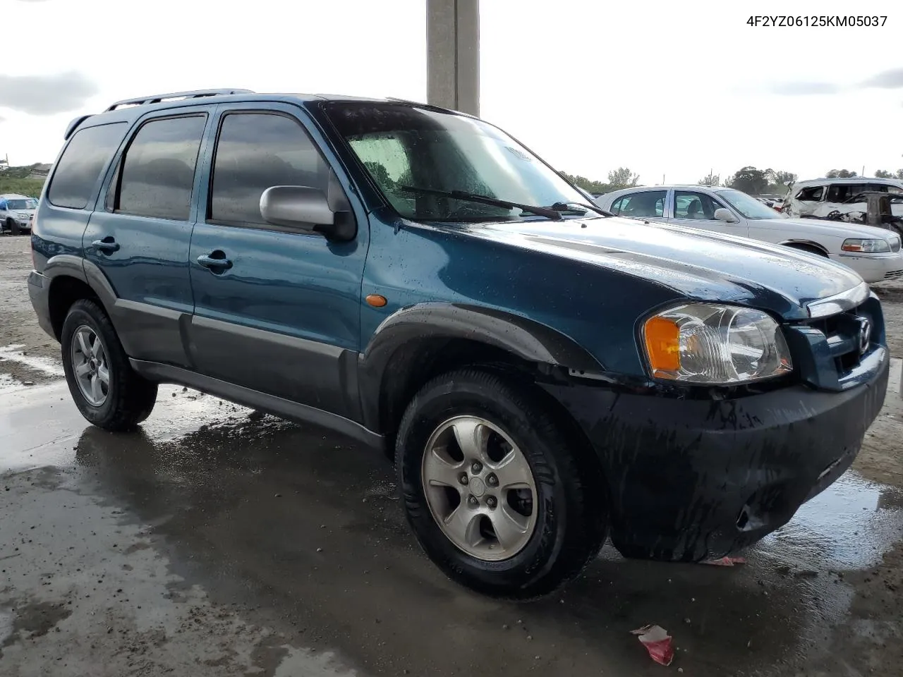 2005 Mazda Tribute S VIN: 4F2YZ06125KM05037 Lot: 75555304