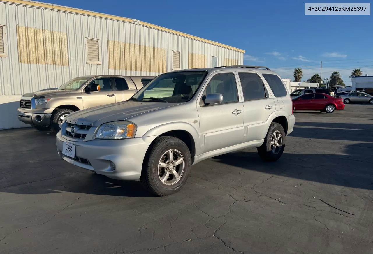 4F2CZ94125KM28397 2005 Mazda Tribute S