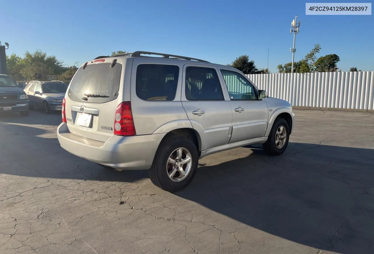 4F2CZ94125KM28397 2005 Mazda Tribute S