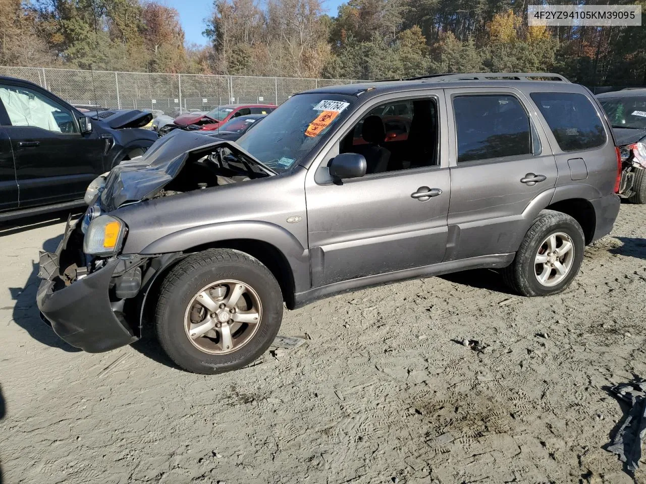 2005 Mazda Tribute S VIN: 4F2YZ94105KM39095 Lot: 78457764