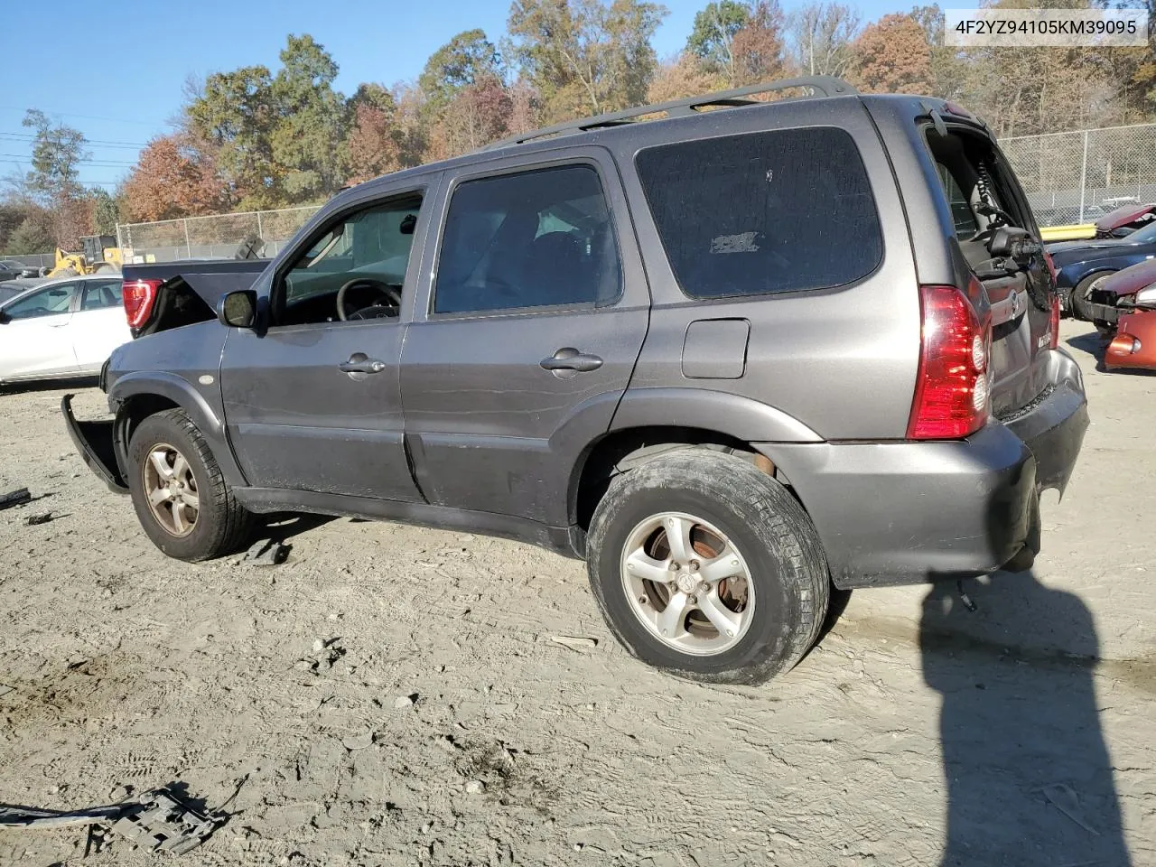 2005 Mazda Tribute S VIN: 4F2YZ94105KM39095 Lot: 78457764