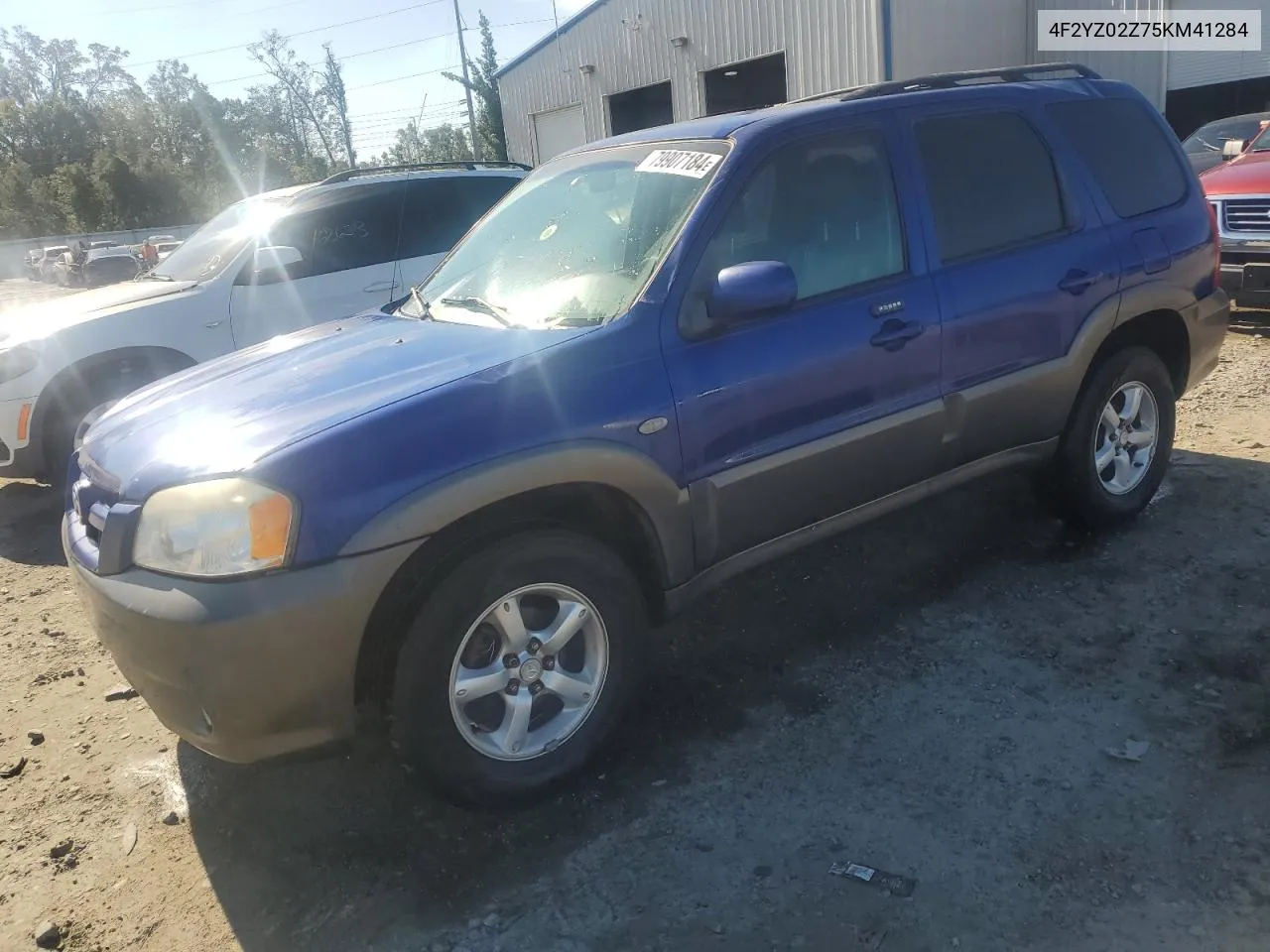 2005 Mazda Tribute I VIN: 4F2YZ02Z75KM41284 Lot: 79907184