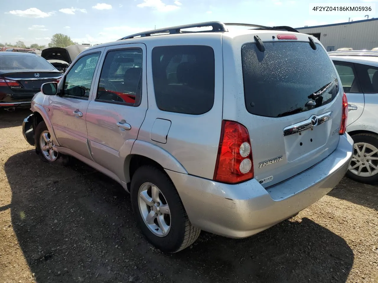 4F2YZ04186KM05936 2006 Mazda Tribute S