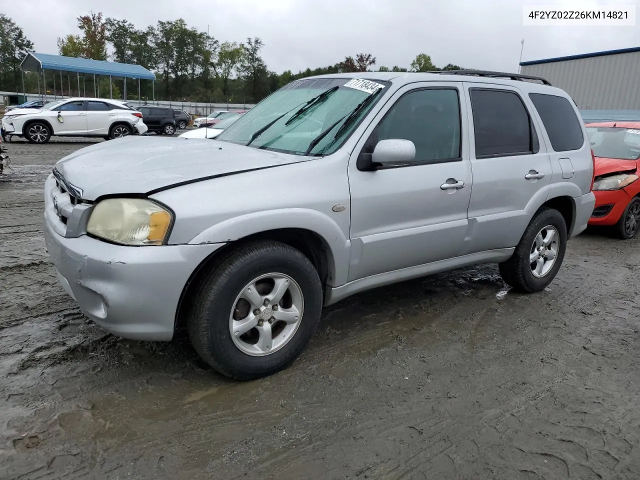 2006 Mazda Tribute I VIN: 4F2YZ02Z26KM14821 Lot: 71718434