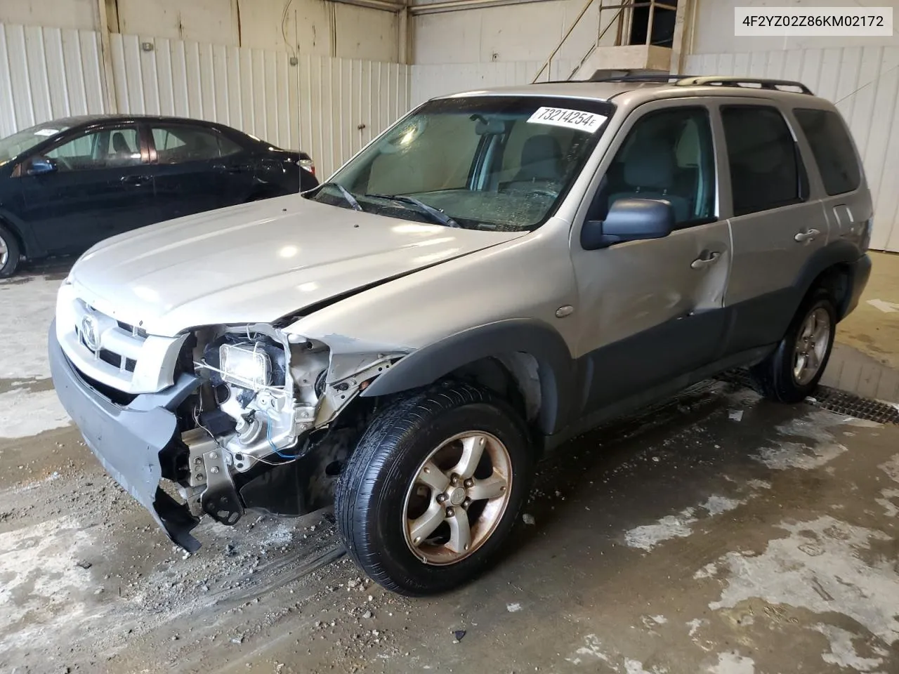 2006 Mazda Tribute I VIN: 4F2YZ02Z86KM02172 Lot: 73214254