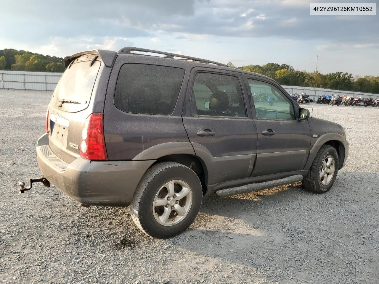 4F2YZ96126KM10552 2006 Mazda Tribute S