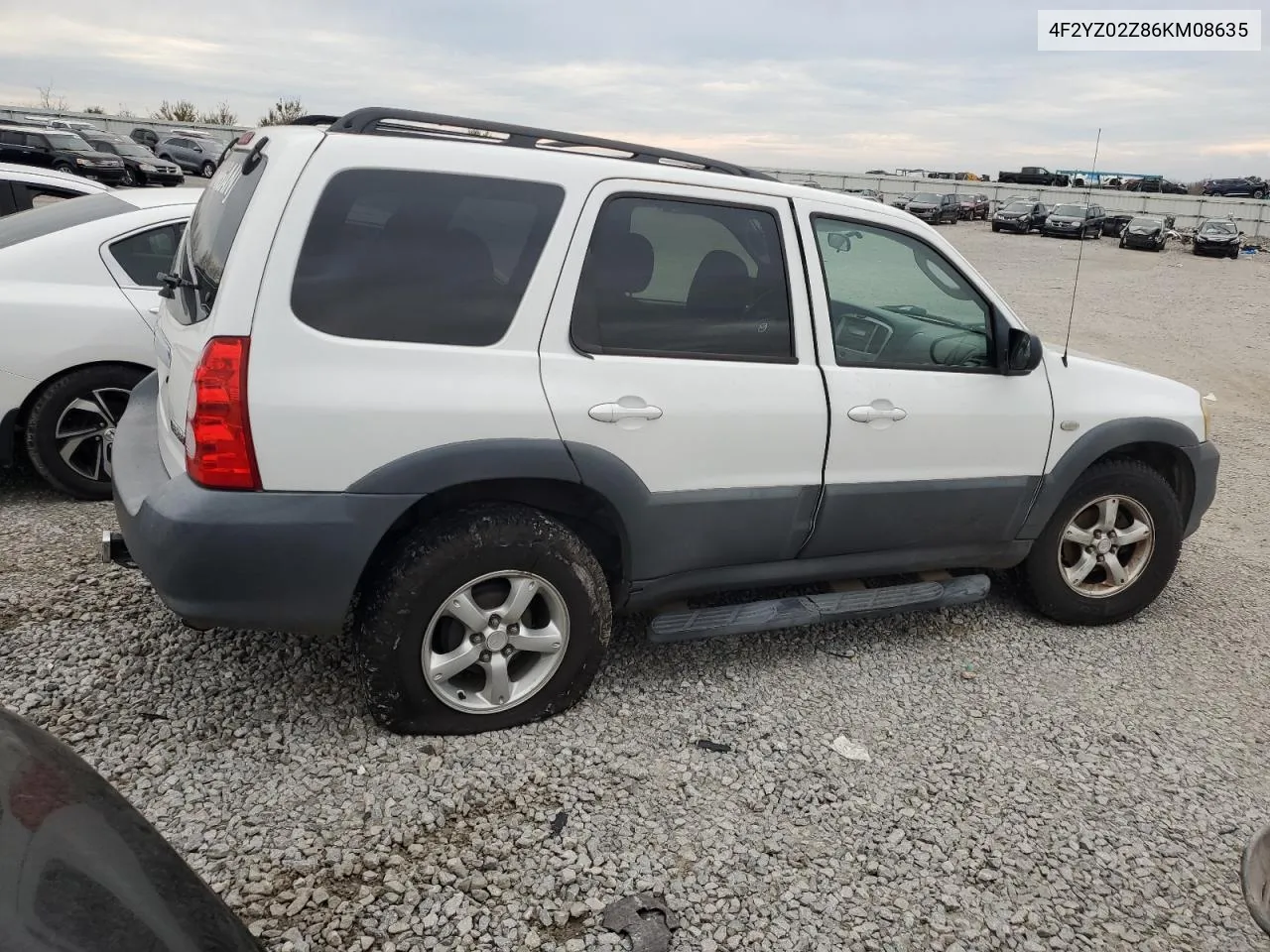 2006 Mazda Tribute I VIN: 4F2YZ02Z86KM08635 Lot: 80580664