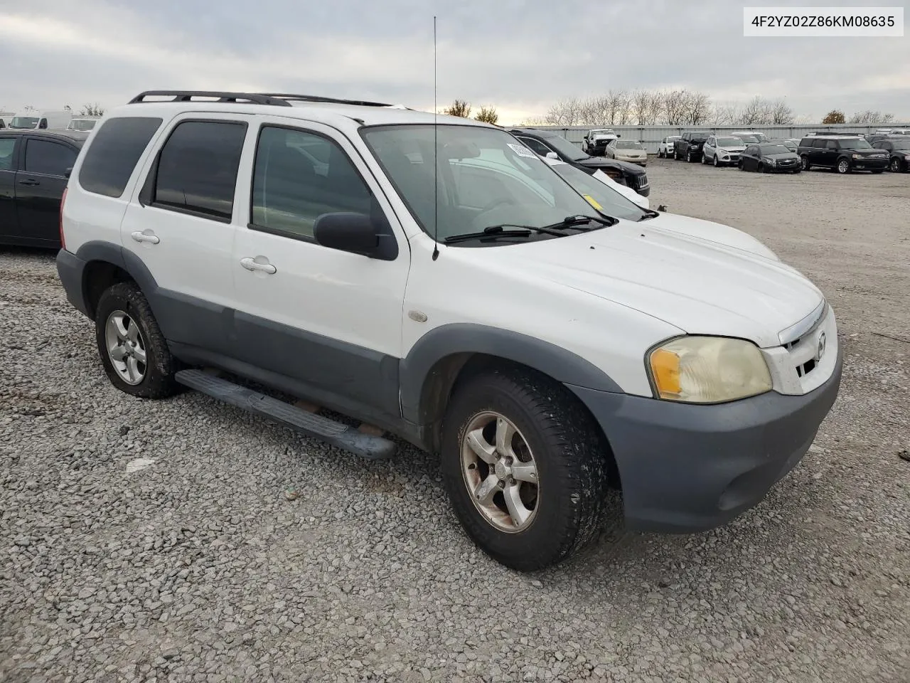 2006 Mazda Tribute I VIN: 4F2YZ02Z86KM08635 Lot: 80580664