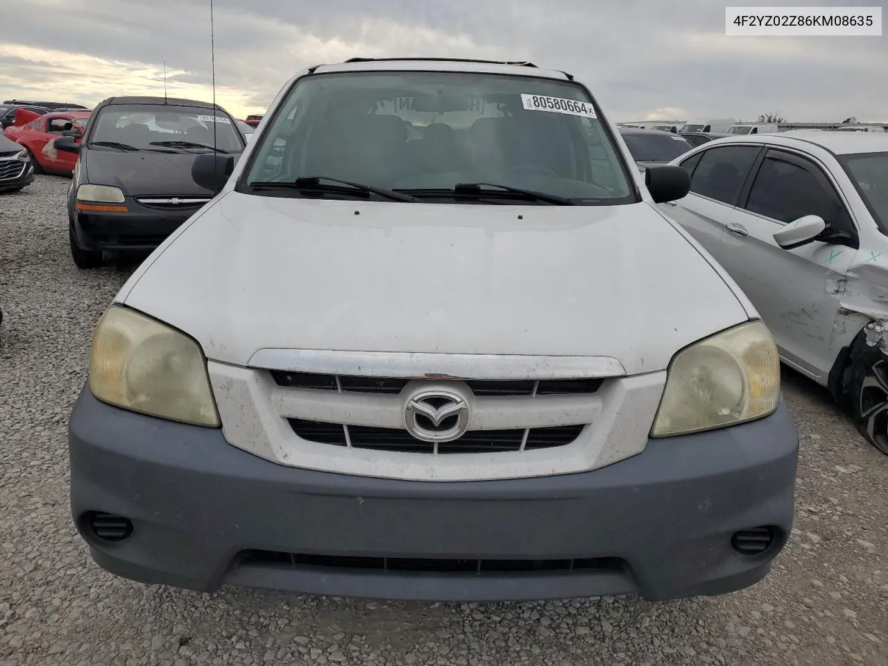 2006 Mazda Tribute I VIN: 4F2YZ02Z86KM08635 Lot: 80580664