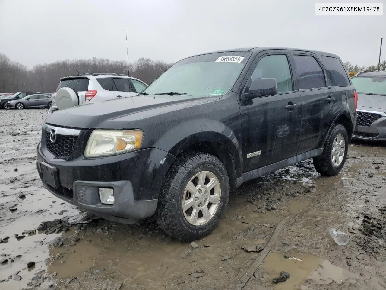 4F2CZ961X8KM19478 2008 Mazda Tribute S