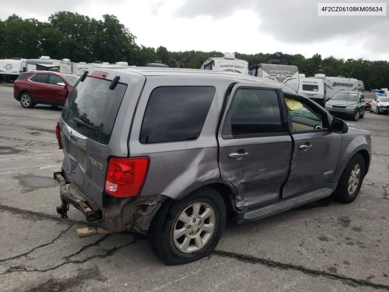 2008 Mazda Tribute S VIN: 4F2CZ06108KM05634 Lot: 71281564