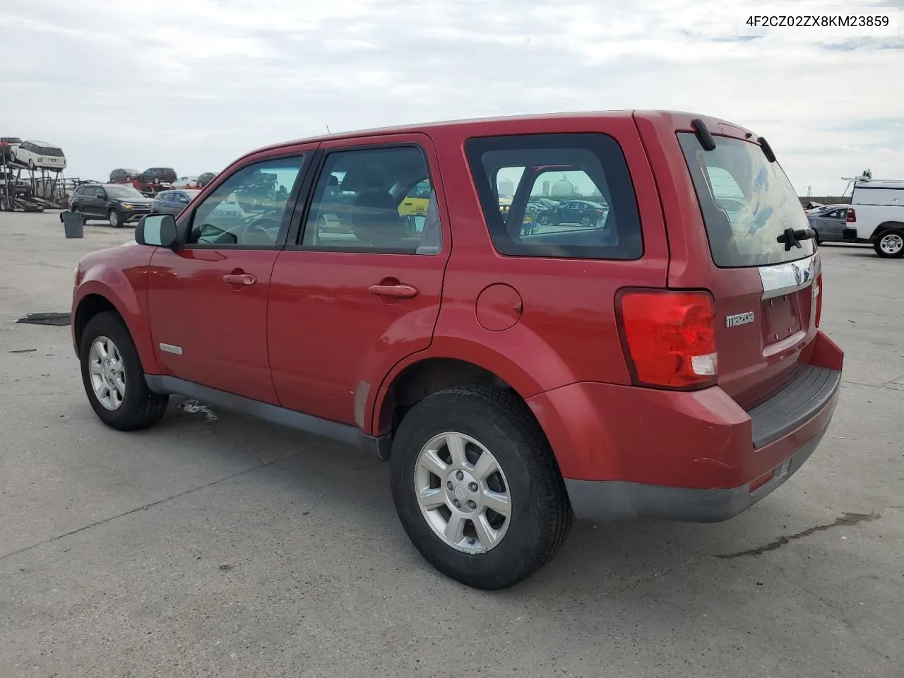 2008 Mazda Tribute I VIN: 4F2CZ02ZX8KM23859 Lot: 71965404