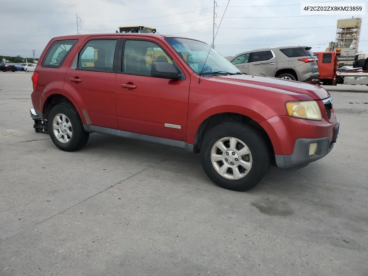 2008 Mazda Tribute I VIN: 4F2CZ02ZX8KM23859 Lot: 71965404