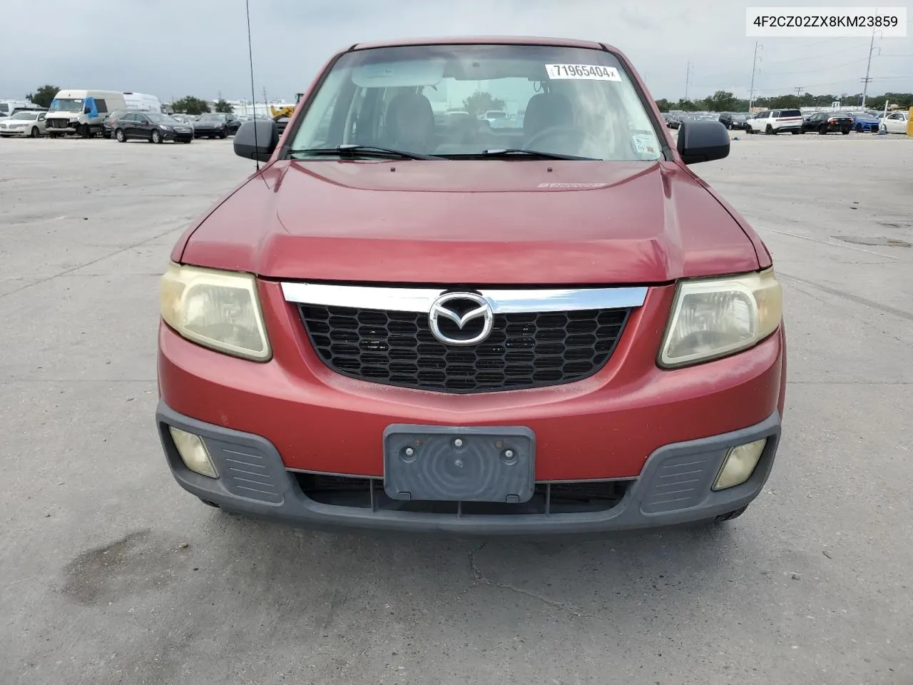 2008 Mazda Tribute I VIN: 4F2CZ02ZX8KM23859 Lot: 71965404