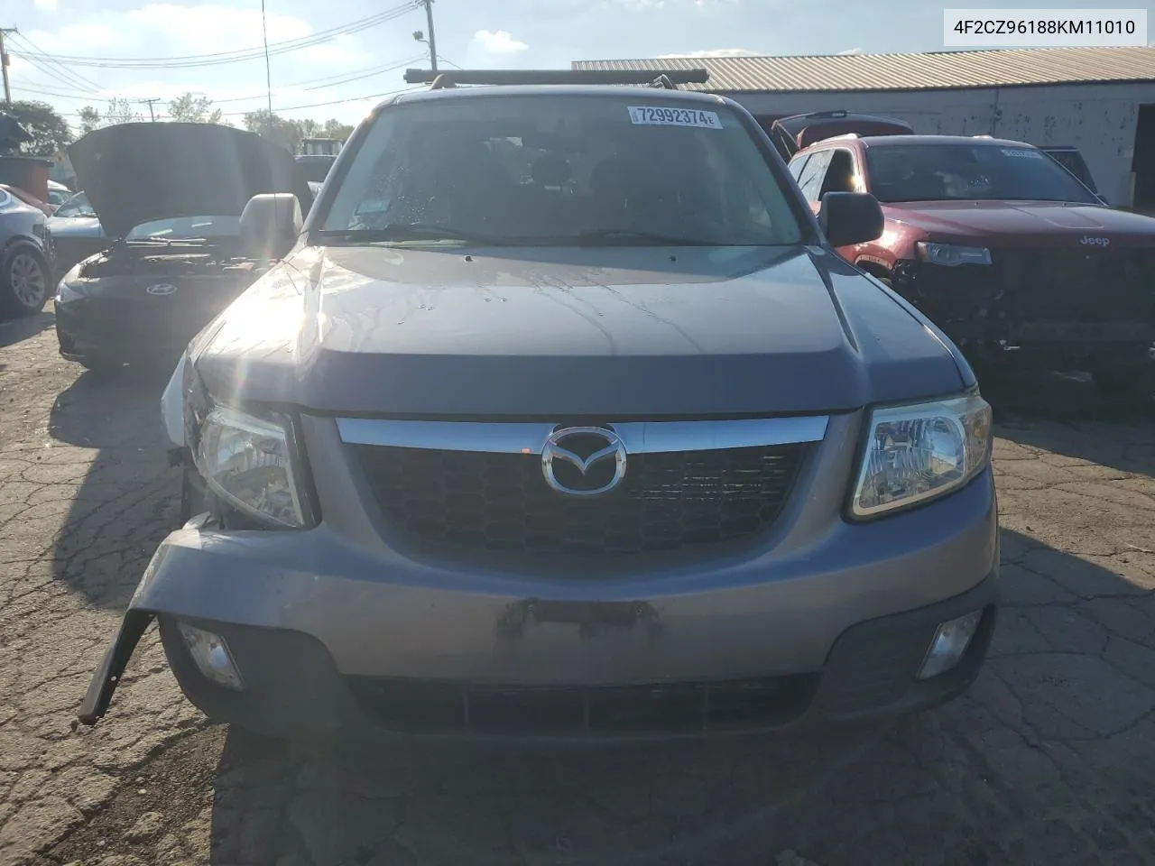 2008 Mazda Tribute S VIN: 4F2CZ96188KM11010 Lot: 72992374