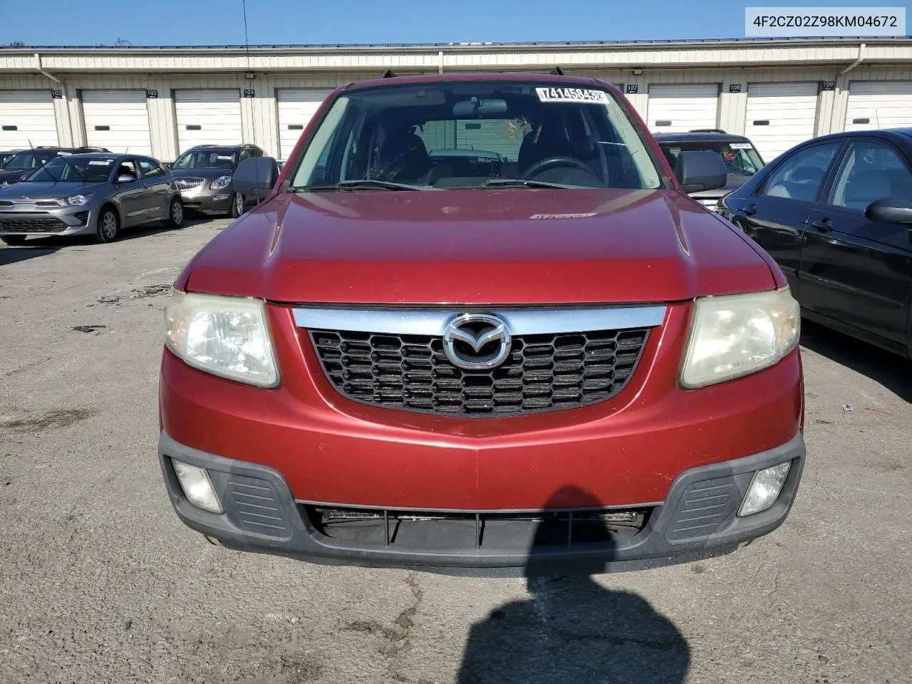 2008 Mazda Tribute I VIN: 4F2CZ02Z98KM04672 Lot: 74145843