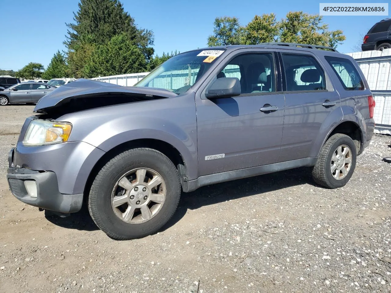 2008 Mazda Tribute I VIN: 4F2CZ02Z28KM26836 Lot: 74344774