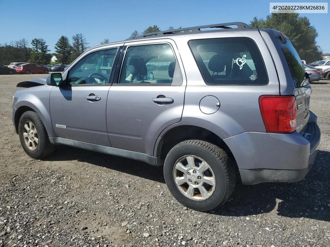 2008 Mazda Tribute I VIN: 4F2CZ02Z28KM26836 Lot: 74344774