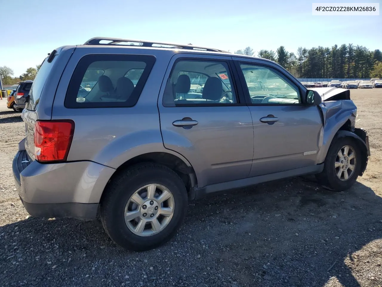 2008 Mazda Tribute I VIN: 4F2CZ02Z28KM26836 Lot: 74344774