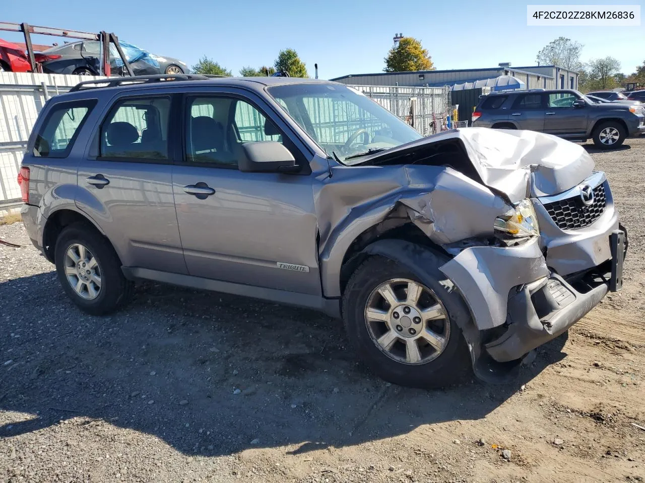 2008 Mazda Tribute I VIN: 4F2CZ02Z28KM26836 Lot: 74344774