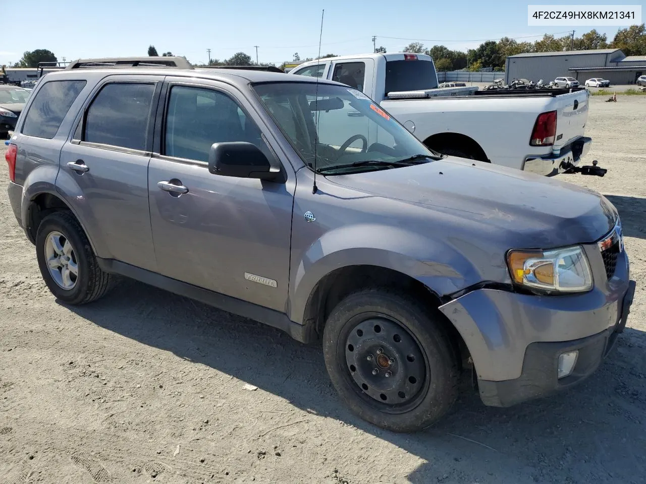 2008 Mazda Tribute Hybrid VIN: 4F2CZ49HX8KM21341 Lot: 74495394