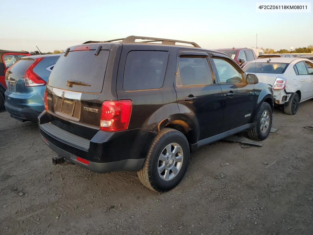 2008 Mazda Tribute S VIN: 4F2CZ06118KM08011 Lot: 74778924