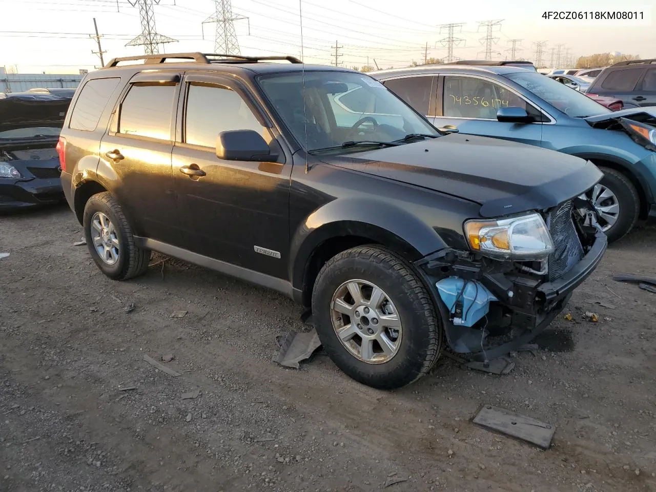 4F2CZ06118KM08011 2008 Mazda Tribute S