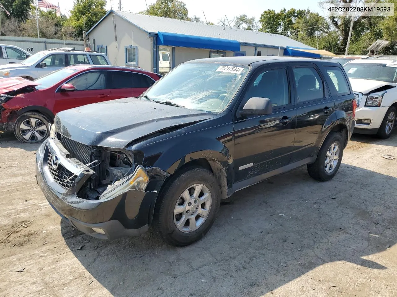 2008 Mazda Tribute I VIN: 4F2CZ02Z08KM19593 Lot: 75217984