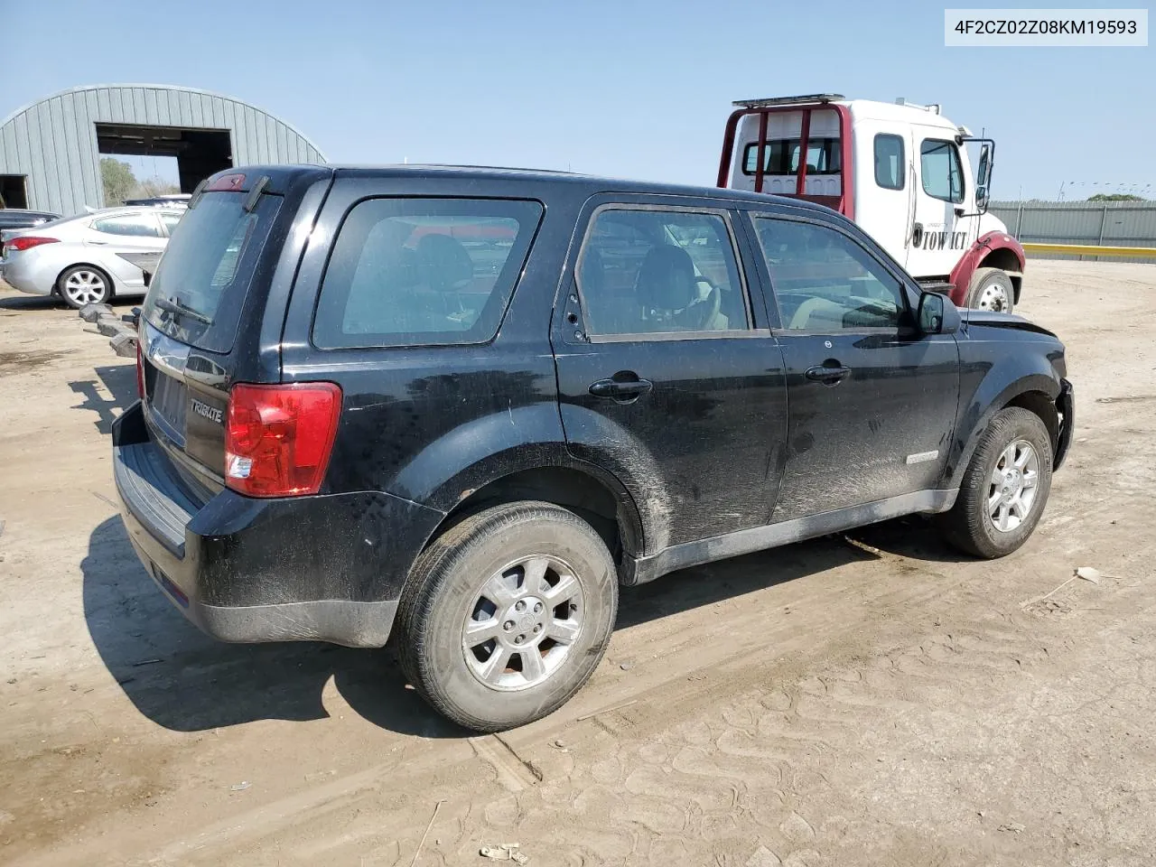 2008 Mazda Tribute I VIN: 4F2CZ02Z08KM19593 Lot: 75217984