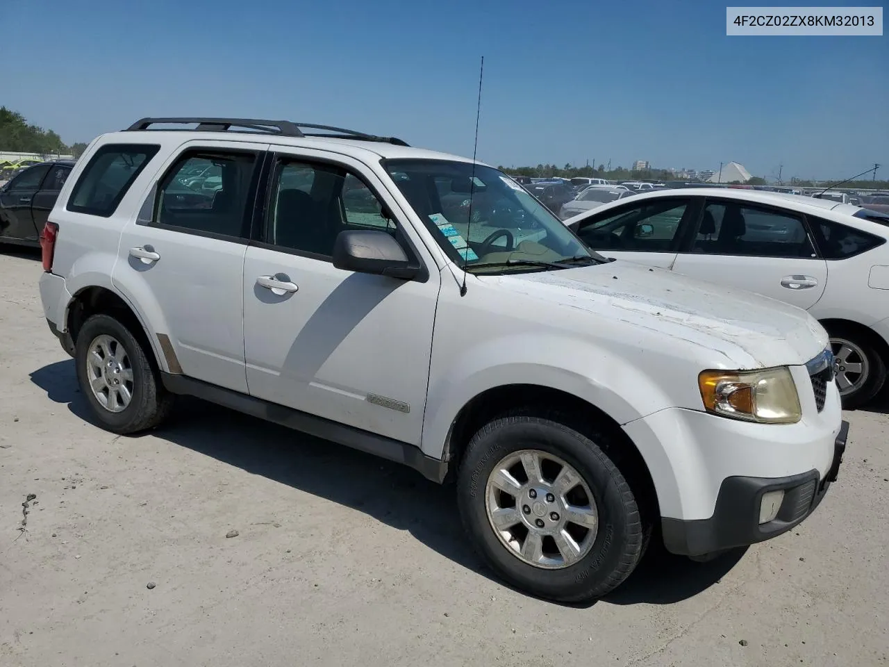 2008 Mazda Tribute I VIN: 4F2CZ02ZX8KM32013 Lot: 75694204