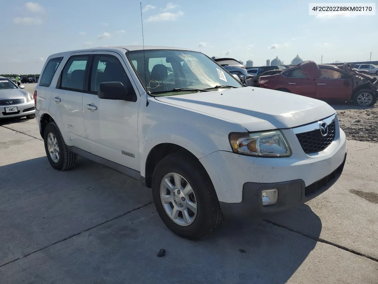 2008 Mazda Tribute I VIN: 4F2CZ02Z88KM02170 Lot: 75737574