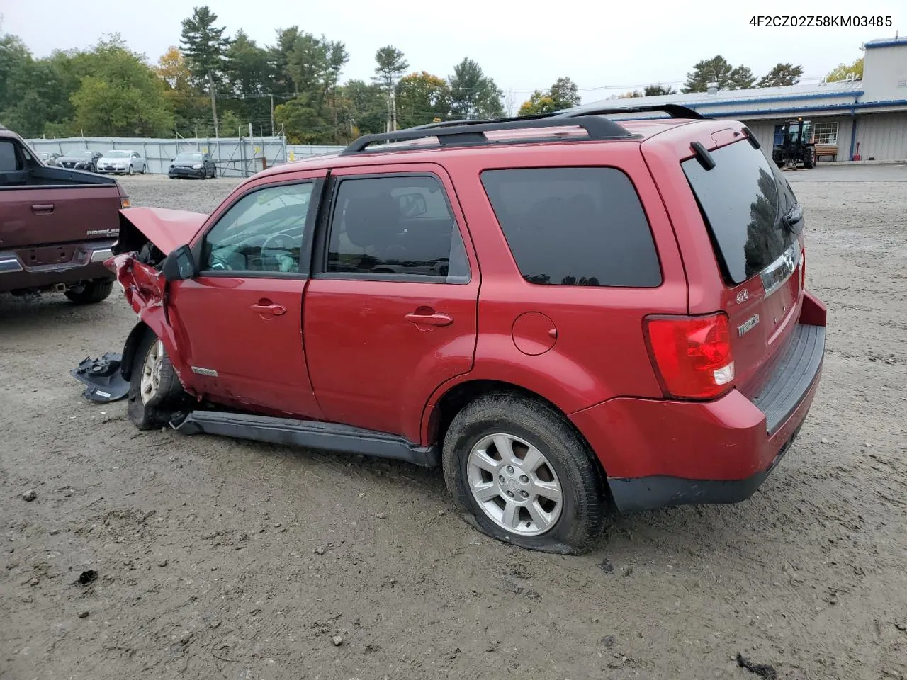 2008 Mazda Tribute I VIN: 4F2CZ02Z58KM03485 Lot: 76095684