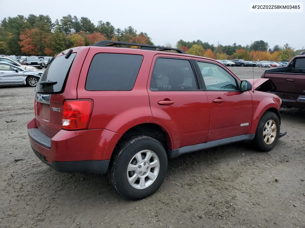 2008 Mazda Tribute I VIN: 4F2CZ02Z58KM03485 Lot: 76095684