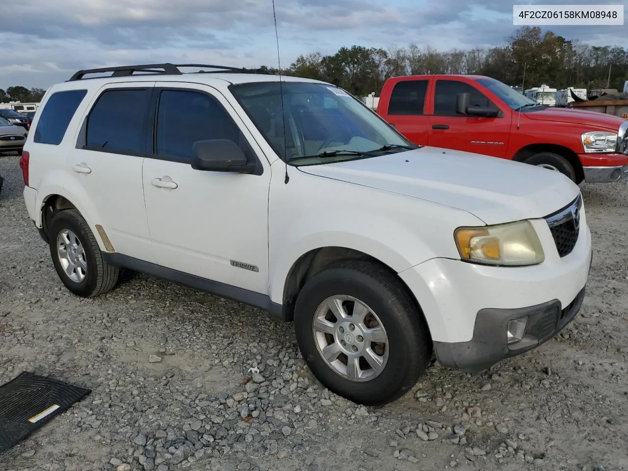 2008 Mazda Tribute S VIN: 4F2CZ06158KM08948 Lot: 80629854