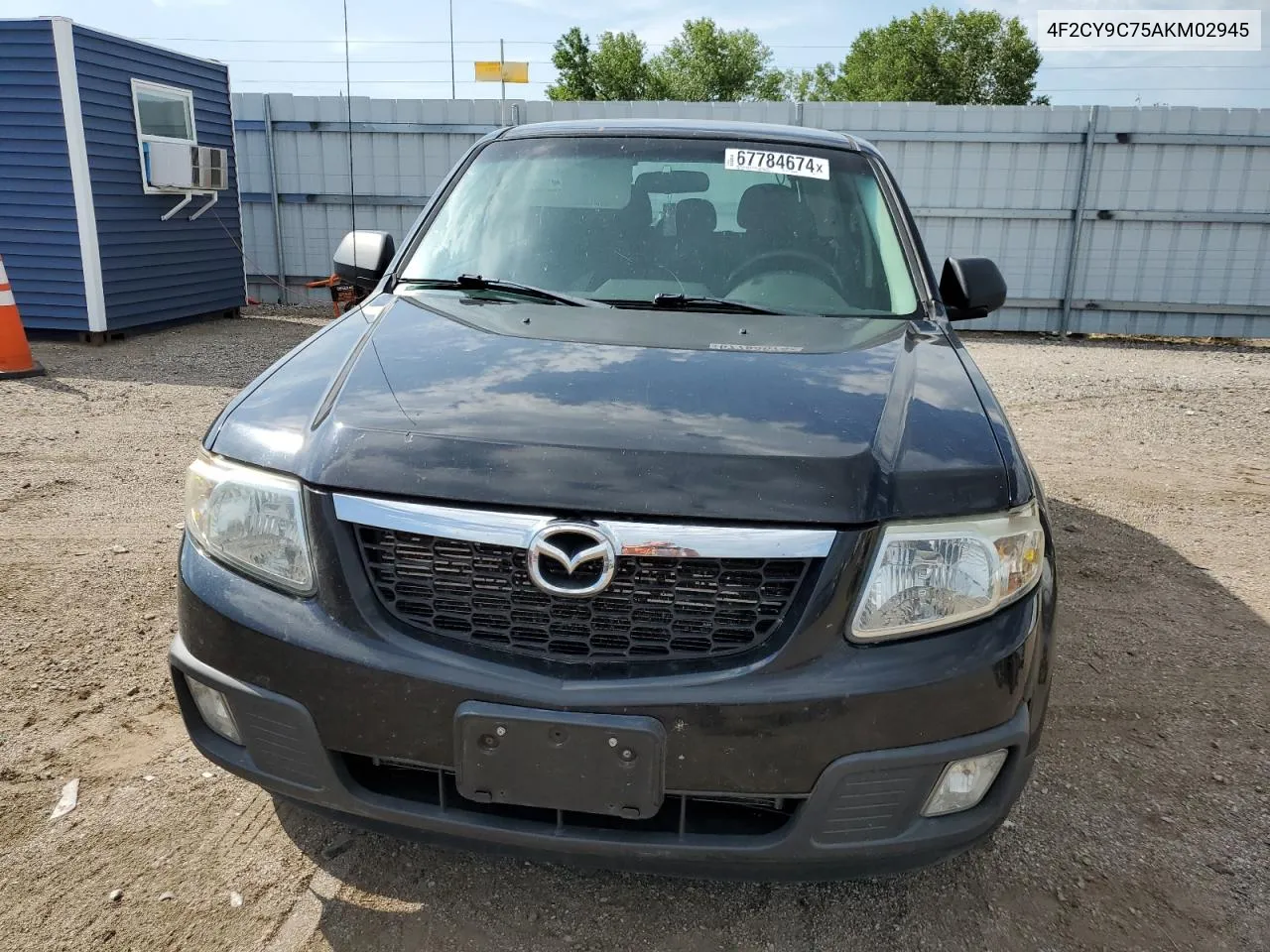 2010 Mazda Tribute I VIN: 4F2CY9C75AKM02945 Lot: 67784674