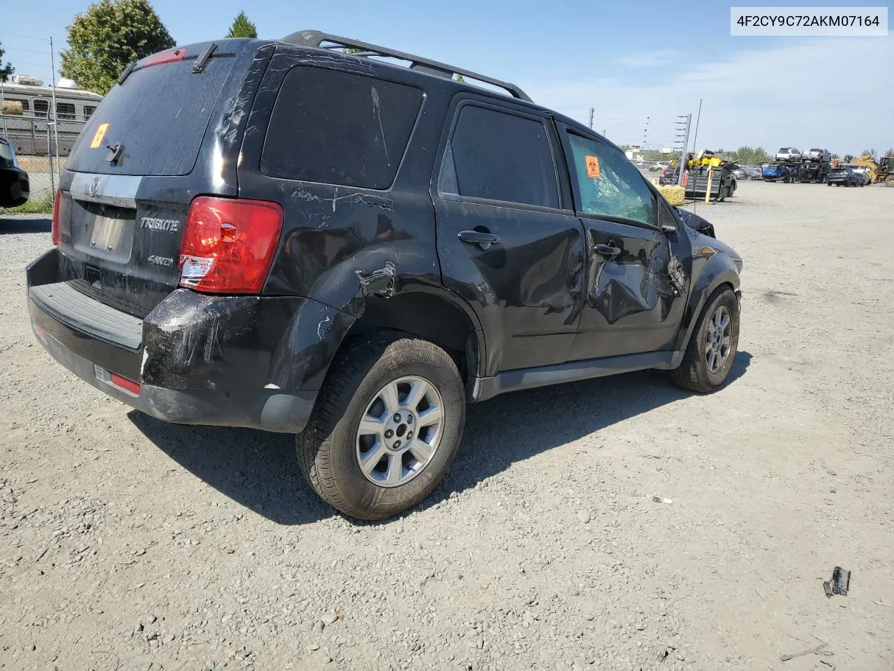 2010 Mazda Tribute I VIN: 4F2CY9C72AKM07164 Lot: 70338814