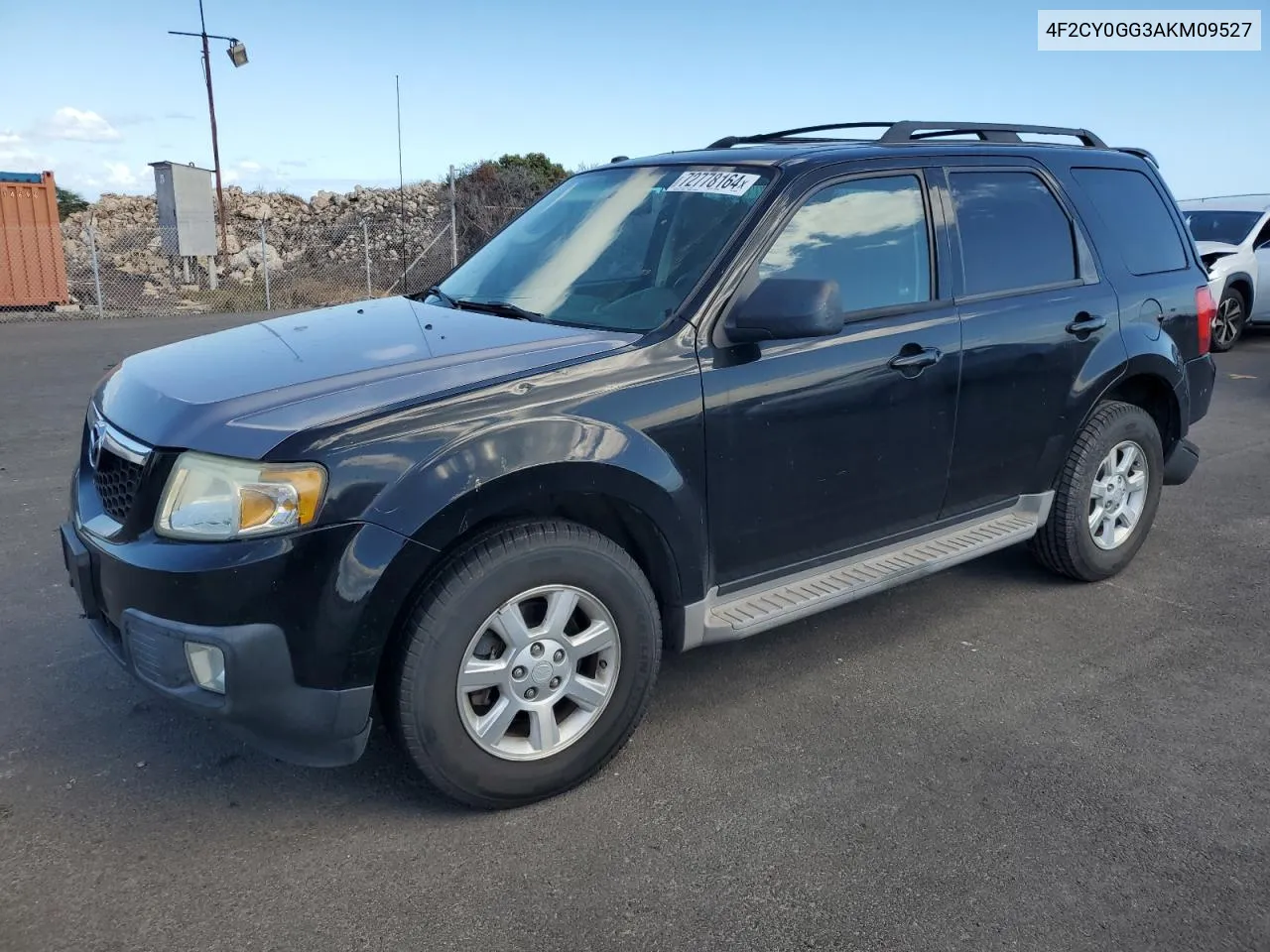 2010 Mazda Tribute S VIN: 4F2CY0GG3AKM09527 Lot: 72778164