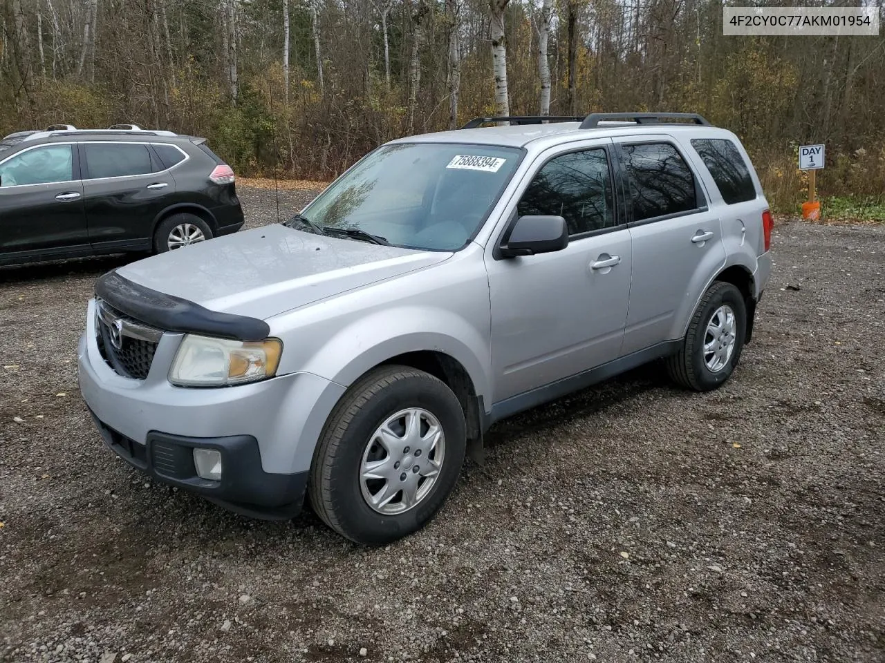 2010 Mazda Tribute I VIN: 4F2CY0C77AKM01954 Lot: 75888394