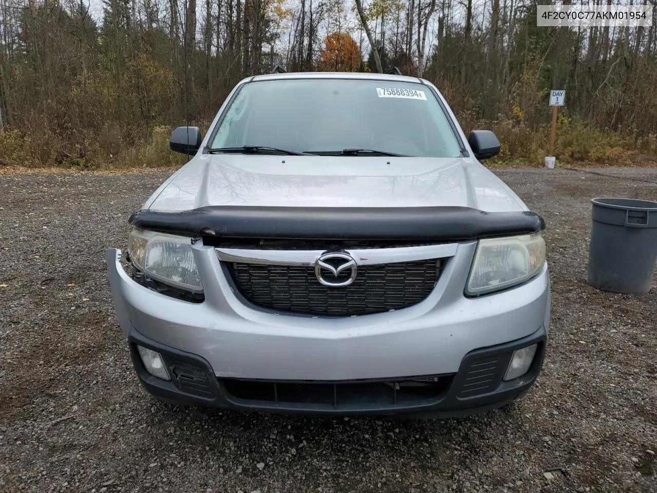 2010 Mazda Tribute I VIN: 4F2CY0C77AKM01954 Lot: 75888394