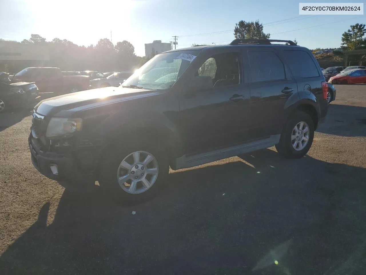 2011 Mazda Tribute I VIN: 4F2CY0C70BKM02624 Lot: 75472464